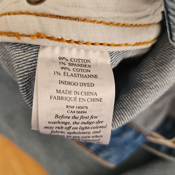 Faherty Rover 70’s jeans Straight Leg High Rise  Sz 26 - Picture 6 of 11